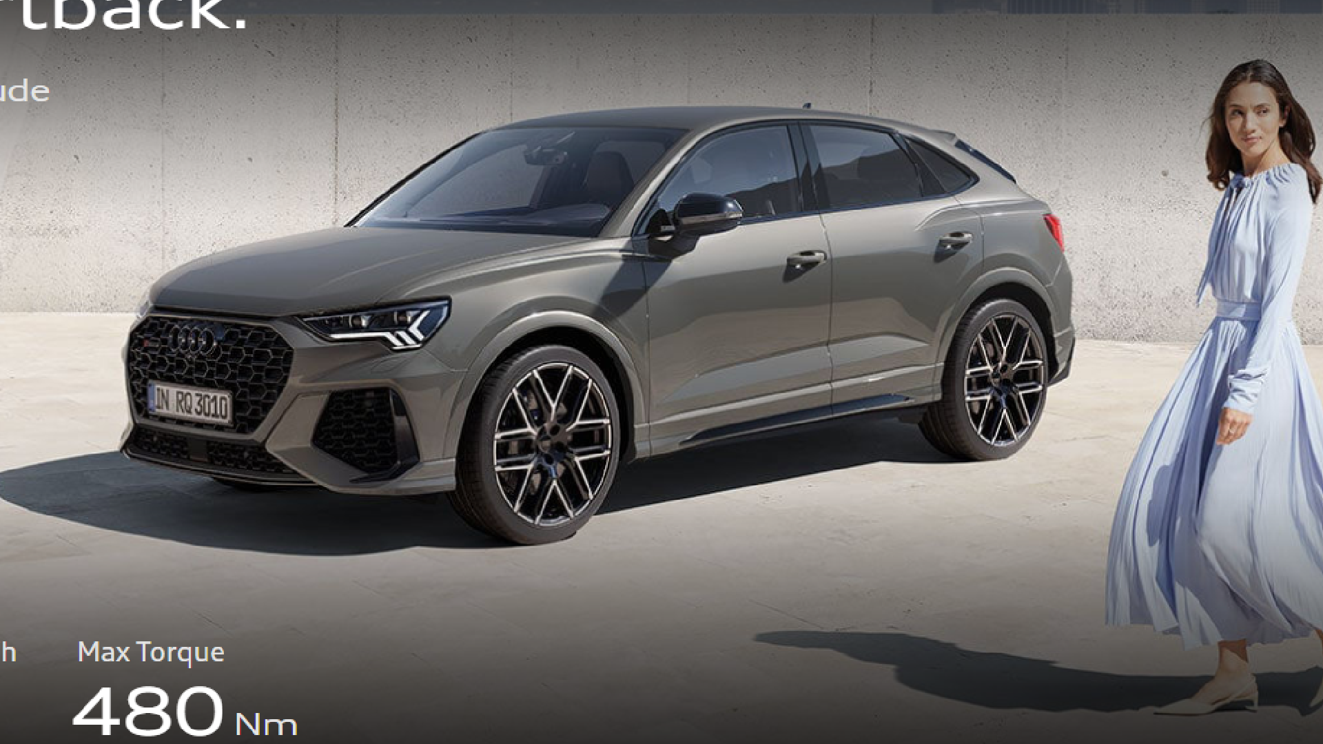 RS Q3 Sportback. #PerformanceIsAnAttitude
